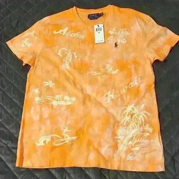 Ralph Lauren Aloha T-shirt -Medium - Picture 1 of 4
